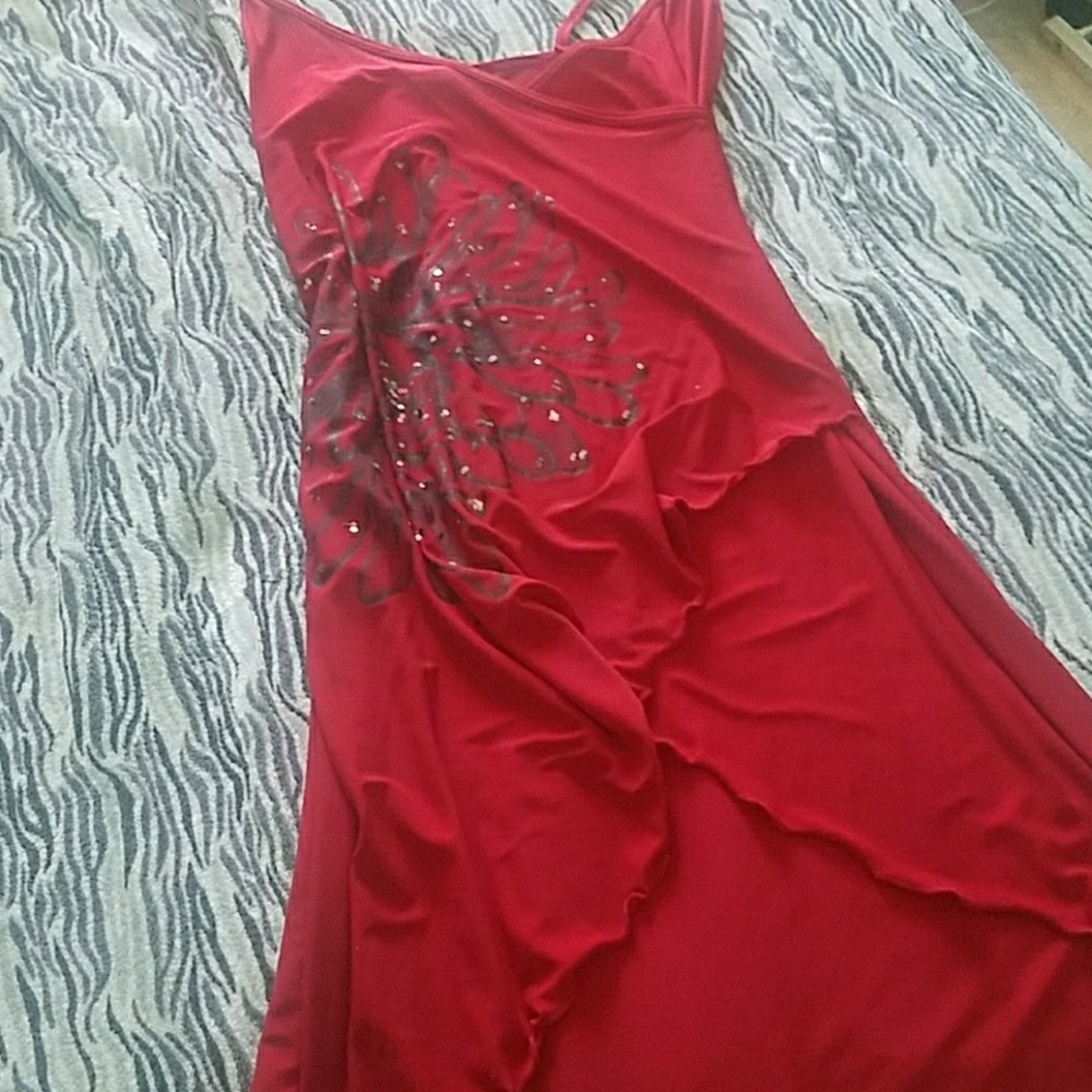 Ladies red dress